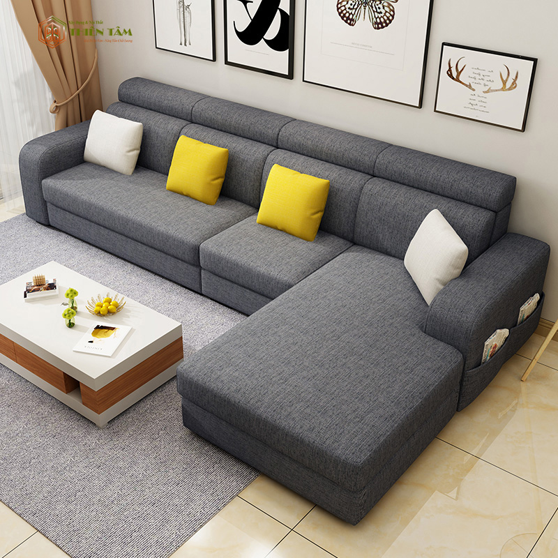 GHẾ SOFA CHỮ L PHÒNG KHÁCH-GSF01